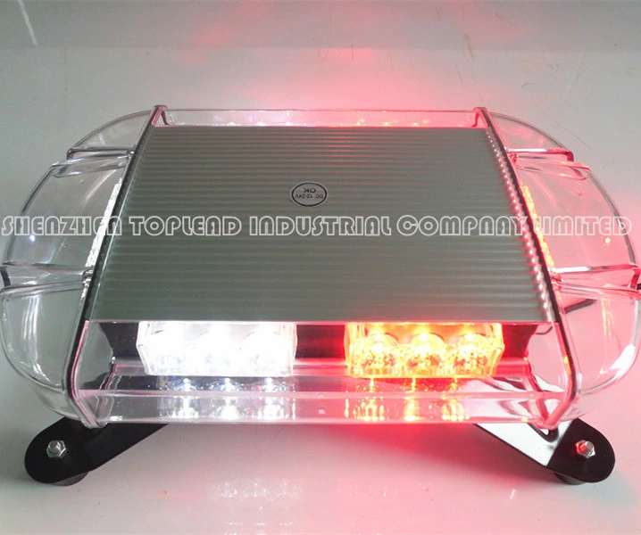 12-30V Amber Emergency Mini LED Strobe Flashing and Rotating Truck Light Bar