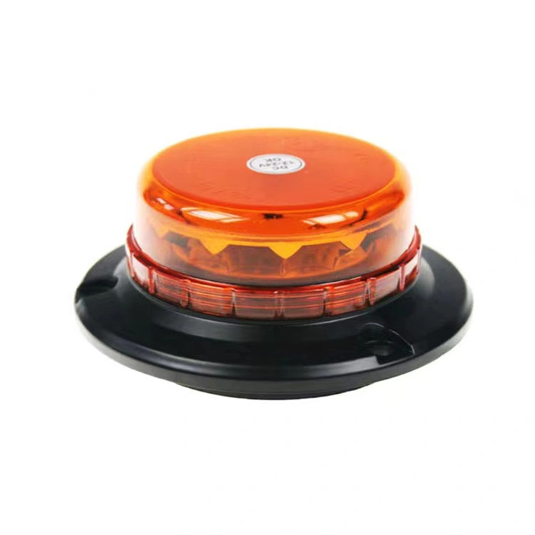 Hot Sale LED Small Round Warning Light Fire Rescue Rescue Traffic Engineering School Bus Light Forklift Excavator Ceiling Light