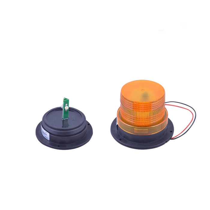 Electric Forklift Parts LED Safety Strobe Warning Beacon Lamp 10V-110V Construction Flashing Emergency Light