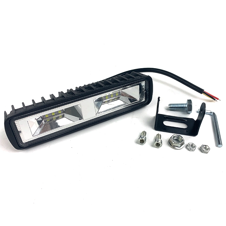 Car Lighting System 48W LED Work Light LED Double Hole Light Bar Suitable for off-Road Vehicles Trucks