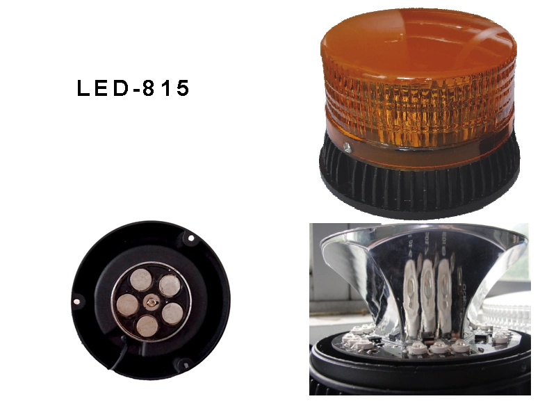 12 24VDC Signal Light Round LED Rotating Beacon Lights Flashing LED