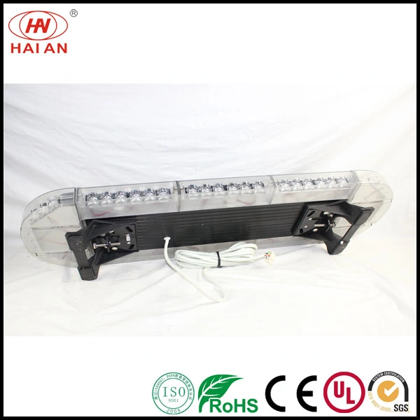 Aluminum Top Super Slim Emergency LED Warning Light Bar Ambulance Fire Engine Police Car Lightbar Use The Police Car to Open up The Road