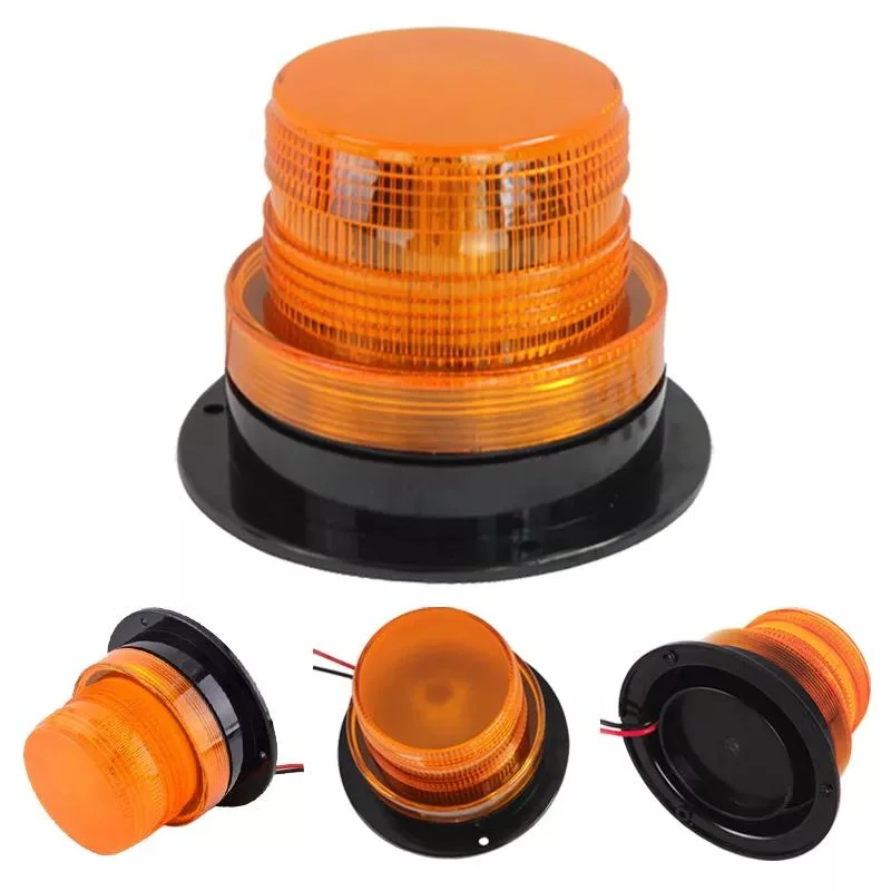 10V 12V 24V 80V 110V DC Low Profile LED Beacon Strobe Light for Forklift