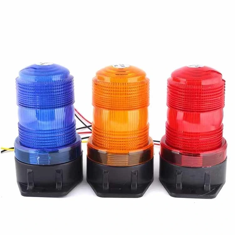 Waterproof 12-110V Forklift White Xenon Strobe Emergency Flashing Warning Lamp Clear LED Signal Safety Beacon Light