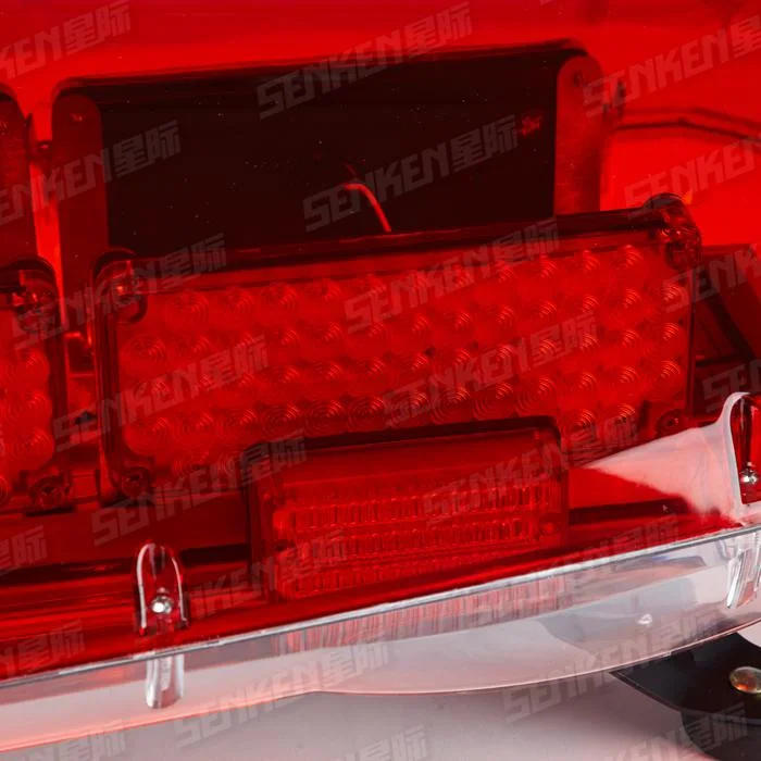 Senken Police Ambulance Emergency Warning Lightbar with Built-in Siren Speaker