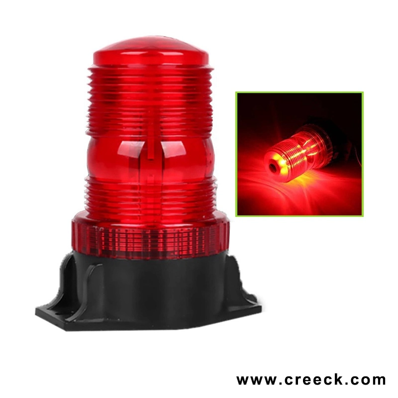 Amber Red Blue Rooftop LED Strobe Emergency Safety Warning Beacon Light