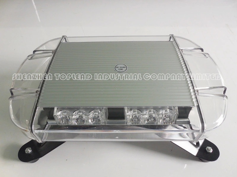 12-30V Amber Emergency Mini LED Strobe Flashing and Rotating Truck Light Bar