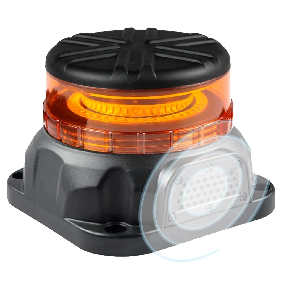 12-24V Beacon Light with Reveising Alarm Strobe Warning Light