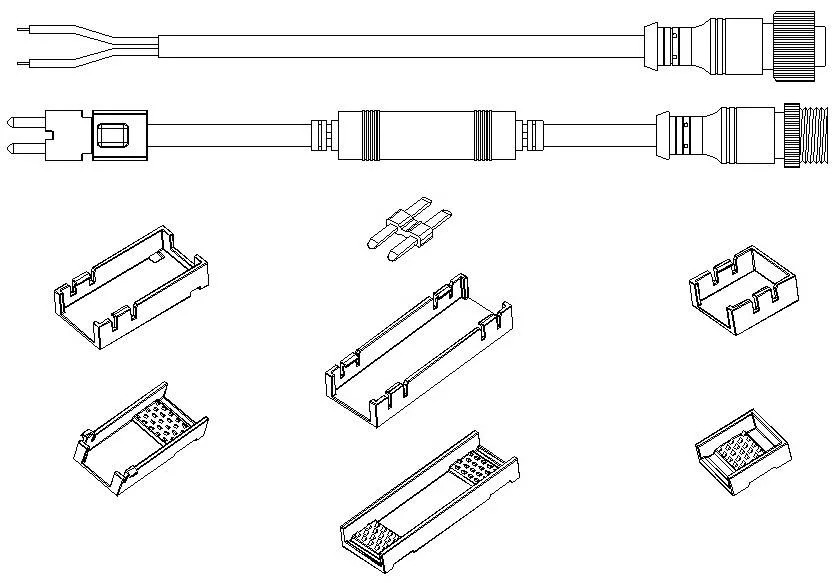 New Design Aluminum Hard LED Strip Light Bar SMD2835 LED Bar Light, LED Rig-ID Strip 2835 Dotless LED Linear Light for Cabinet