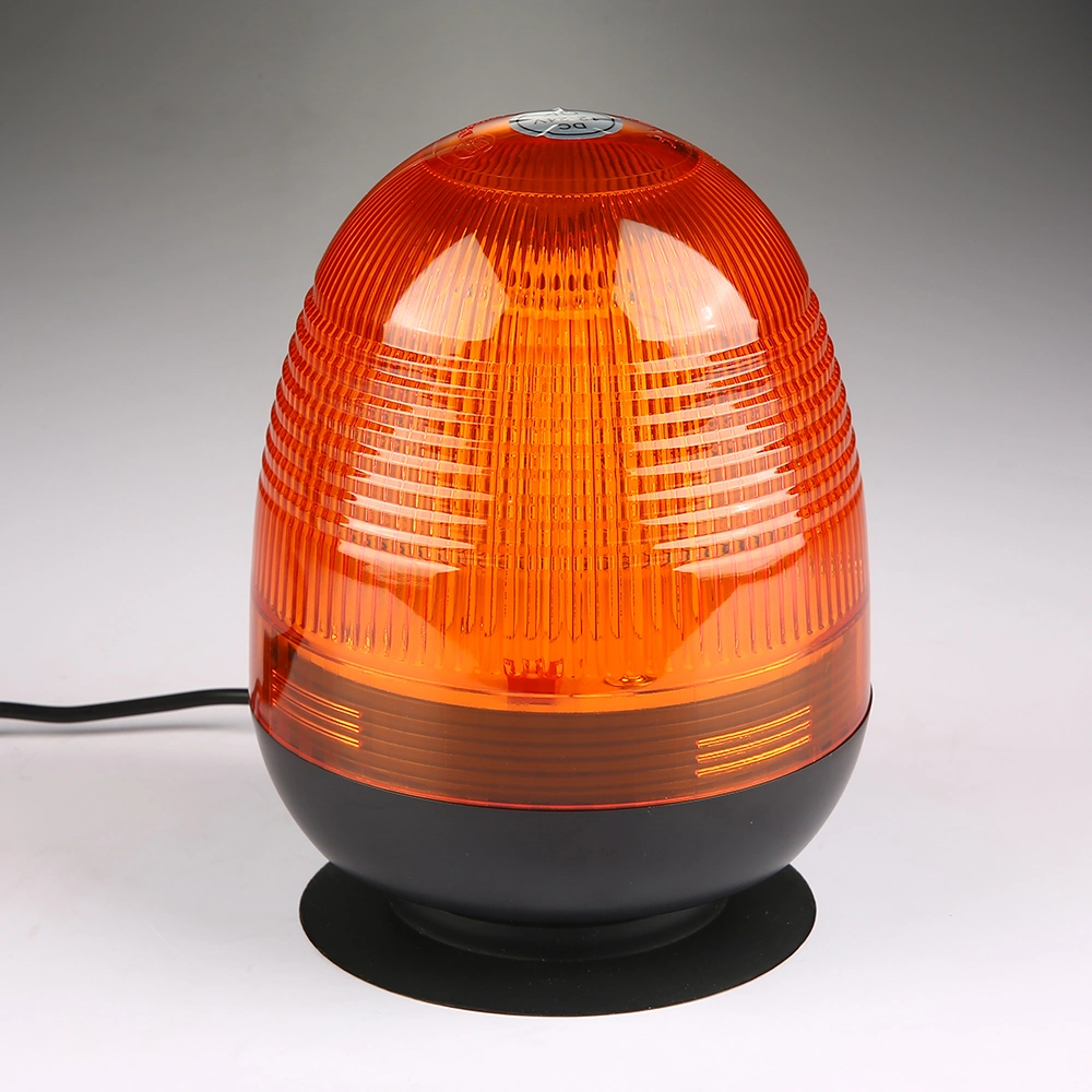 Waterproof IP65 Amber Emergency Rotating Beacon Safety Magnetic Suction Halogen Revolving Lamp