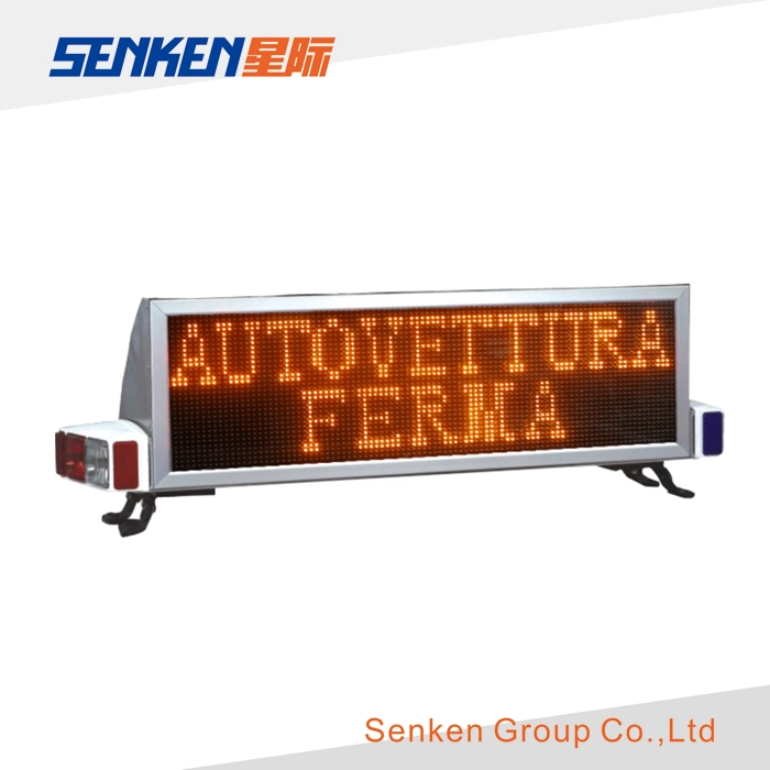 Words Edit LED Emergency Exit Signage Light Bar with LED Screen Display