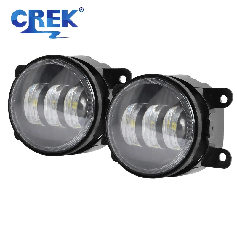 3.5 Inch Round LED Fog Light for Jeep Wrangler Jk Lj Tj Flood LED Passing Headlight