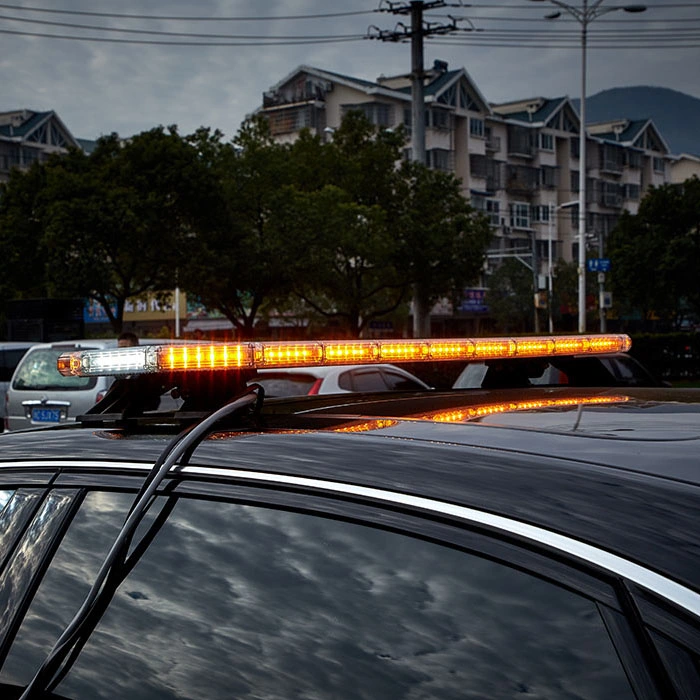 Super Slim Red and Blue Police Vehicle Light Bar