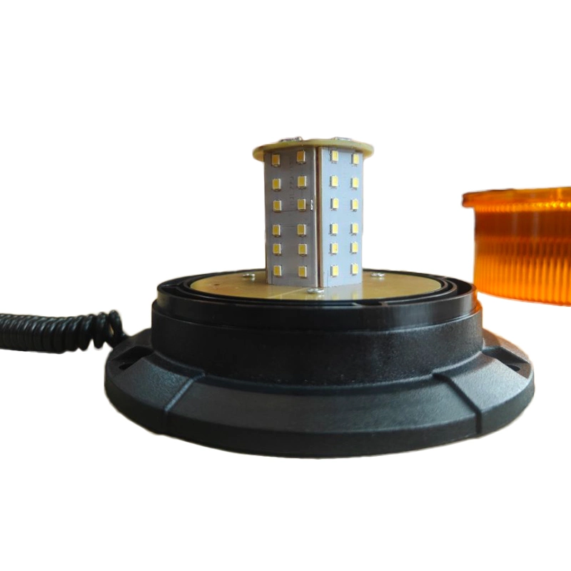 Flashing and Rotating Car LED Lights Amber Beacon for Emergency Vehicle