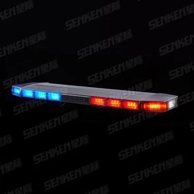 Auto di polizia sottile Senken &amp; vettura di pattuglia &amp; veicolo speciale Barra luminosa lunga di dimensioni complete
