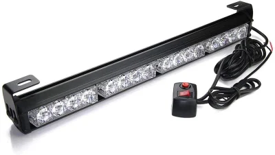 Barra luci stroboscopiche del veicolo Traffic Advisor con avvertimento di emergenza da 16 W.