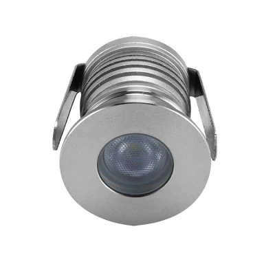 Faretto impermeabile per esterni con deck da 1 W, 3 W, alluminio IP67 Luce LED per attività sotterranee