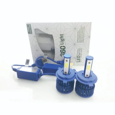H4 lampadine blu luci luci LED Fari