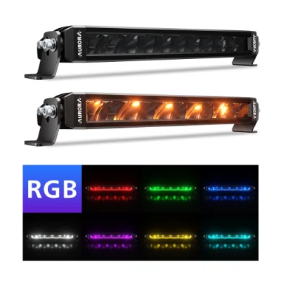 Barra luminosa LED RGB Aurora a LED offroad IP69K Leggero