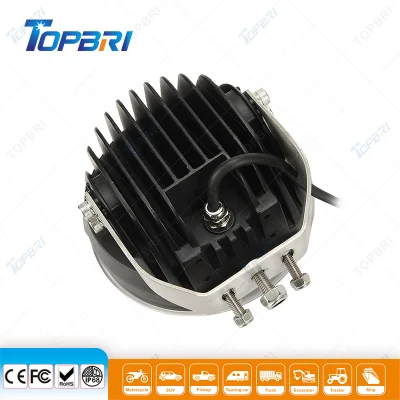 Faro a LED rotondo da 7&quot;, 90 W con fascio combinato e EMC
