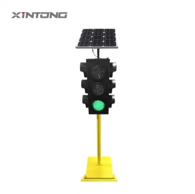  Oltre 50000 ore di tempo di accensione del veicolo Xintong Solar LED Traffic Signal Light
