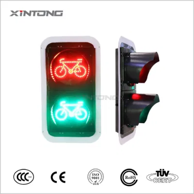 Luce di segnalazione pedoni per bici da veicolo con Pole Portable Road Supporto per la scheda del traffico