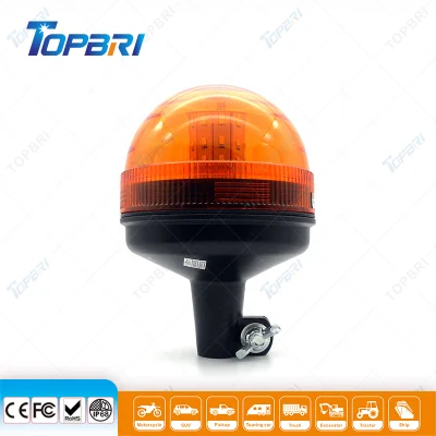 R65 12V, luce di avvertimento rotante color ambra 24 V.