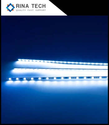 Barra luminosa sagomata lunga a LED con profilo estruso in alluminio