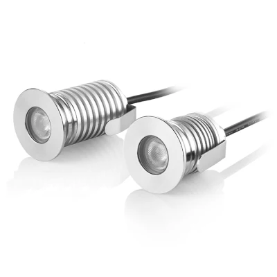 Faretto impermeabile per esterni con deck da 1 W, 3 W, alluminio IP67 Luce LED per attività sotterranee