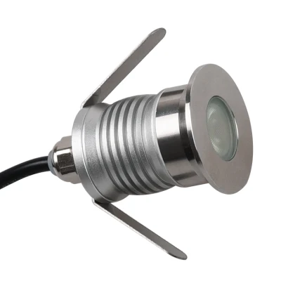 Faretto impermeabile per esterni con deck da 1 W, 3 W, alluminio IP67 Luce LED per attività sotterranee