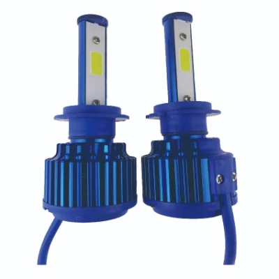 H4 lampadine blu luci luci LED Fari