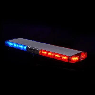 Barra luminosa di avvertimento LED blu rosso sottile Senken
