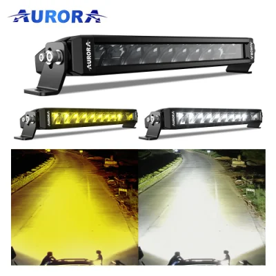 Barra luminosa a LED Offroad Aurora barra luminosa bianca/gialla per jeep ATV. UVT