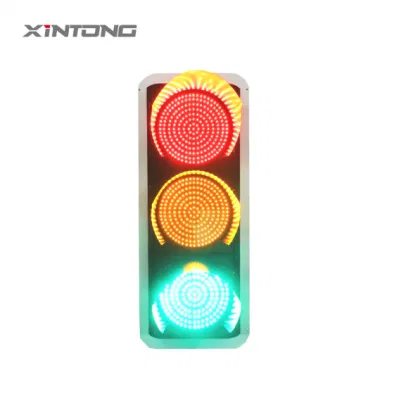  Tre colori avvertimento LED segnale sfera piena solare mobile Countdown Semaforo