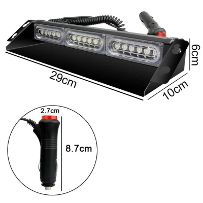2023 High Power Multi Function Vehicle RGB Red Blue Emergency Barra luminosa a LED stroboscopico di avvertenza