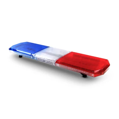 Barra luminosa stroboscopica lampeggiante LED Haibang rosso blu ambra