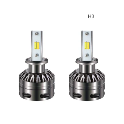  Lampadina LED per fari a LED a due colori H7 H8 S5 per auto H11 30W 6000lm Fari fendinebbia Fari anteriori ambra bianco