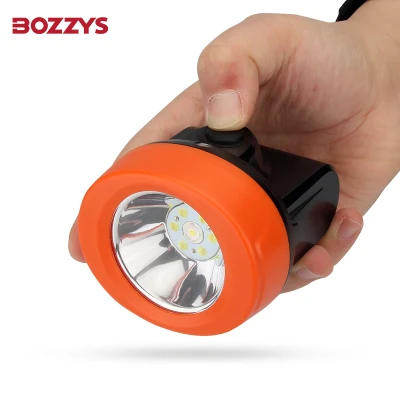 Lampada minatore 1W 3800 lux 2500 mAh 1A impermeabile per uso industriale e minerario Faro a camuffamento