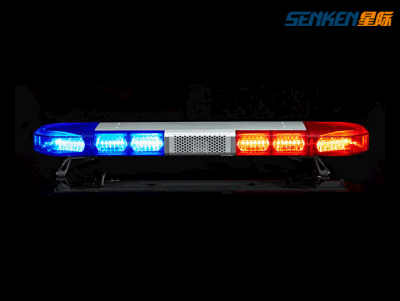  Lampada a LED di avvertimento SENken impermeabile 1204 mm con altoparlante a 4 colori polizia/ambulanza/camion antincendio