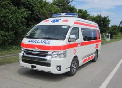 Poweam, guida a sinistra o a destra, ambulanza