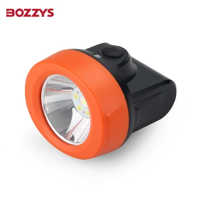 Lampada minatore 1W 3800 lux 2500 mAh 1A impermeabile per uso industriale e minerario Faro a camuffamento