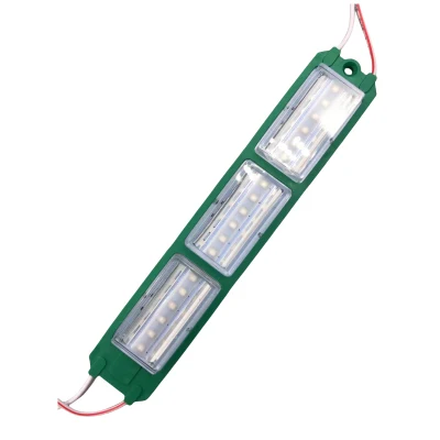 12 V/24 V 6 LED 1,2 W luce di avvertimento luce stroboscopica a LED per veicoli industriali Barra per luce di emergenza LED RGB lampeggiante Leggero