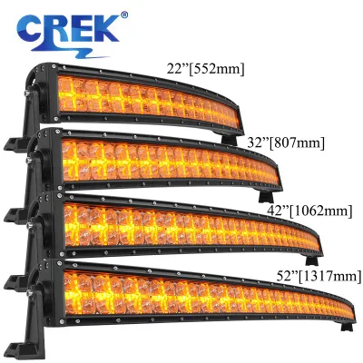 Barra luminosa a LED 4X4 curva da 42&quot; 240W 7D