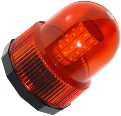  Beacon medio effetto stroboscopico LED giallo ultra luminoso sicurezza &amp; Luce di sicurezza di avvertimento del faro rotante di emergenza