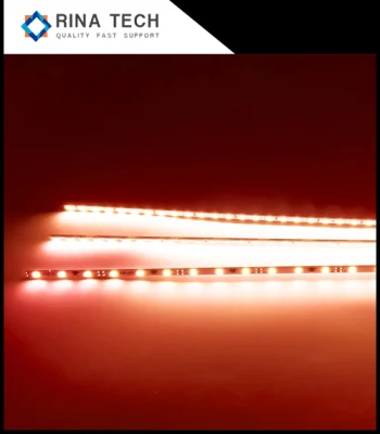 Barra luminosa sagomata lunga a LED con profilo estruso in alluminio