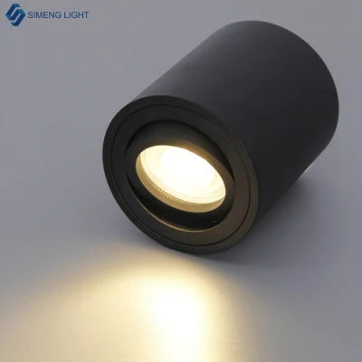 GU10 MR16 illuminazione a incasso per stair LED antiriflesso superficiale Faretto a LED regolabile nuovo design faretto a LED con luce dall&prime;alto Faretto per interni