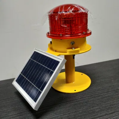Luce di avvertimento stroboscopica solare lampada lampeggiante impermeabile IP67 luce da traffico per esterni, installazione wireless attiva automaticamente il LED luminoso a 360°