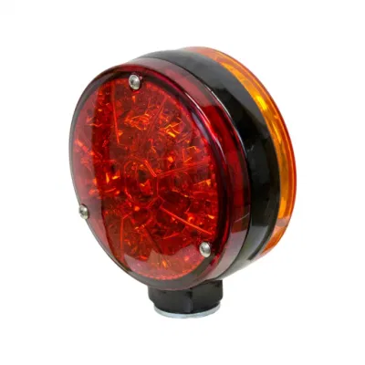  4&quot; Allis Chalmers/John Deere LED luce lampeggiante su due lati - Ambra/rosso