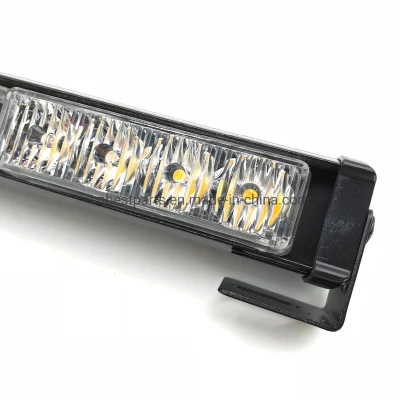 Lampada stroboscopica da 16 W, potente spia luminosa lampeggiante a 16 LED Luce lampeggiante stroboscopica LED di emergenza auto segnale di attenzione avvertenza auto Leggero