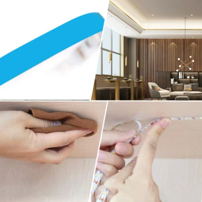 LED bianco luminosità regolabile da 5 m 10 m 15 m 20 m. Kit di luci a striscia flessibile SMD 2835 con striscia di LED da 24 V. ADATTATORE 3A